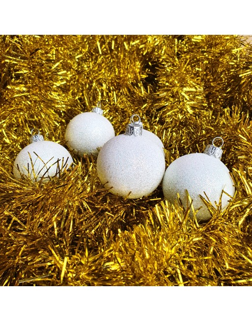 Bombki 6cm/5szt dekor szklane choinkowe ozdoby