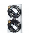 OUTLET Bombki 10cm/2szt dekor szklane choinkowe