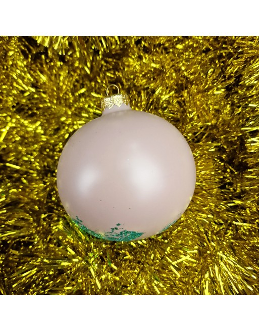 OUTLET Bombki 10cm/1szt dekor szklane choinkowe