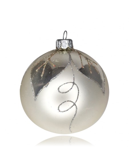 OUTLET Bombki 10cm/1szt dekor szklane choinkowe
