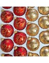 OUTLET Bombki 6cm/30szt dekor szklane choinkowe