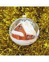 OUTLET Bombki 12cm/1szt dekor szklane choinkowe
