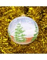 OUTLET Bombki 12cm/1szt dekor szklane choinkowe