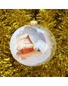 OUTLET Bombki 12cm/1szt dekor szklane choinkowe