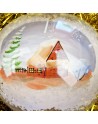 OUTLET Bombki 12cm/1szt dekor szklane choinkowe