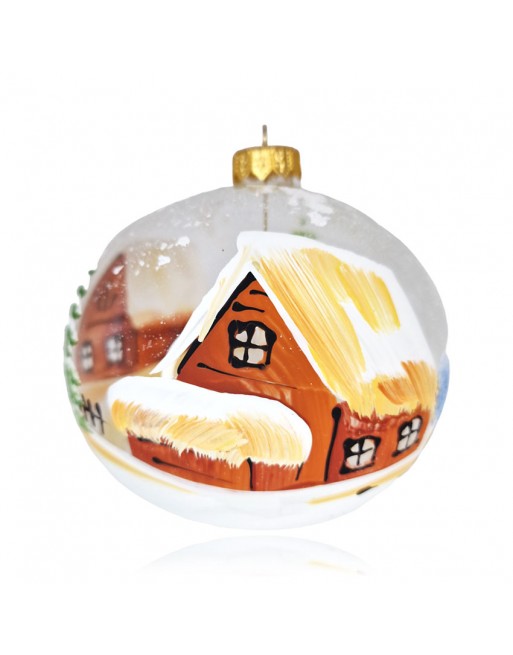 OUTLET Bombki 12cm/1szt dekor szklane choinkowe