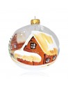 OUTLET Bombki 12cm/1szt dekor szklane choinkowe