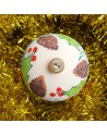 Bombka 12cm/1szt dekor pełen dookoła LUX duża