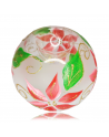 Świecznik na tealighty szklany ręcznie malowany 12cm