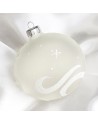 OUTLET Bombki 10cm/1szt dekor szklane choinkowe bombka przezroczysta brokat
