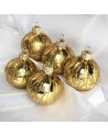 OUTLET Bombki 5cm/5szt dekor szklane choinkowe