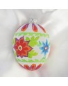 Zawieszka Jajo Jajko faberge szklane ręcznie dekor dekoracja na Wielkanoc
