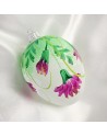 Zawieszka Jajo Jajko faberge szklane ręcznie dekor dekoracja na Wielkanoc
