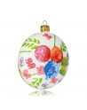 Bombka medalion 10 cm dekor dedykacja prezent napis