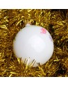 Bombka medalion 10 cm dekor dedykacja prezent napis
