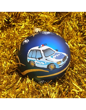 Bombka 12cm/1szt dekor z dedykacją imieniem LUX