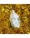 Bombka medalion 10 cm dekor przezroczysta pejzaż